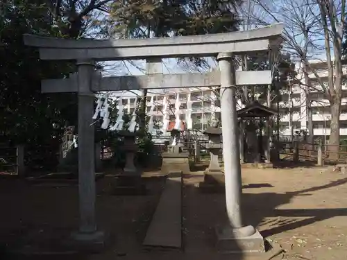 秋津神社の鳥居