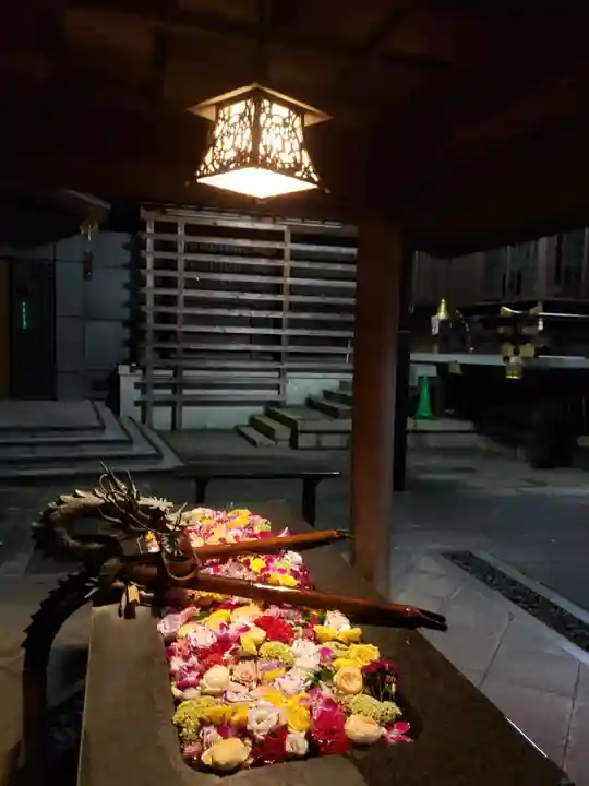 熊野神社の手水舎