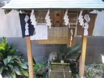 末廣神社の手水舎