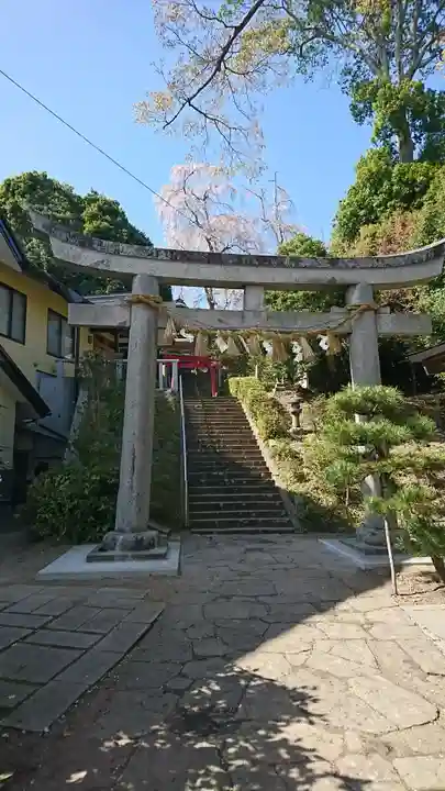 館腰神社の鳥居