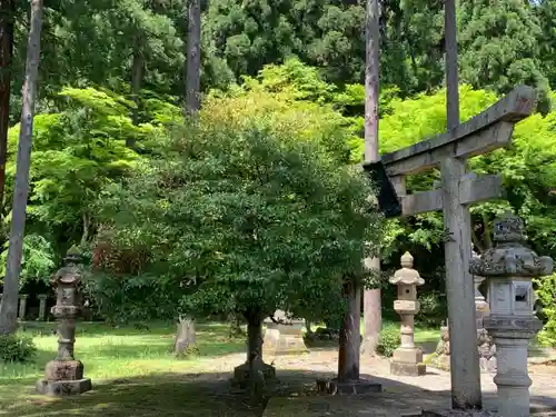 岡太神社の鳥居