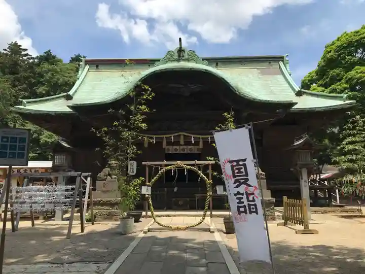下総国三山 二宮神社の本殿・本堂
