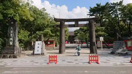 筥崎宮の鳥居