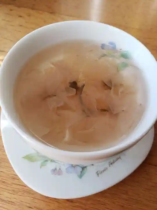 花園神社の食事