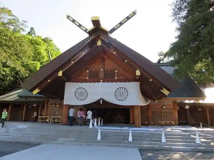 北海道神宮の本殿・本堂