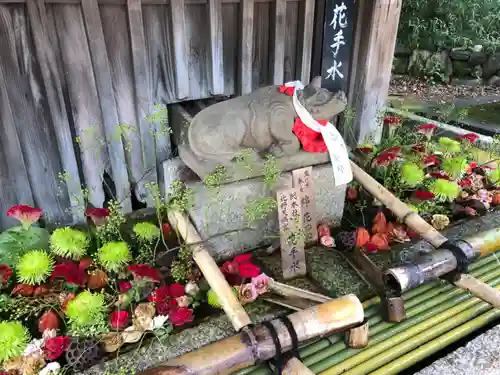 北野天満宮の手水舎
