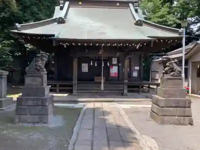 東寺尾白幡神社の狛犬