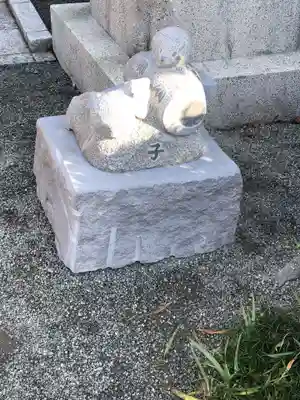 出雲大社相模分祠の狛犬