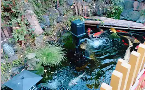 吉原弁財天本宮（吉原神社奥宮）の庭園