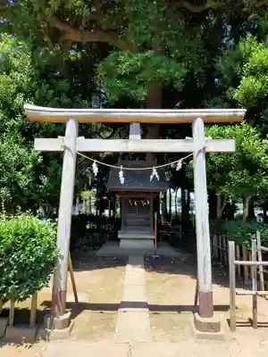 峯ヶ岡八幡神社の鳥居