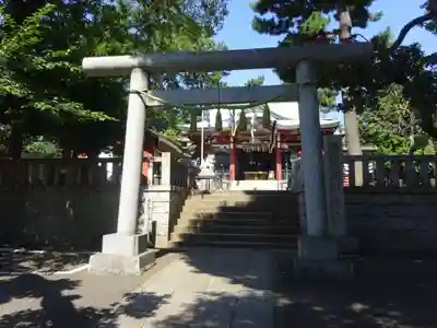 瀬田玉川神社の鳥居