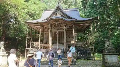 平泉寺白山神社の本殿