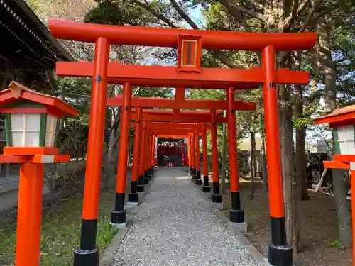 湯倉神社の鳥居