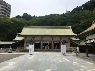 照國神社の本殿・本堂