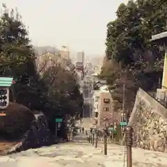 伊佐爾波神社の景色