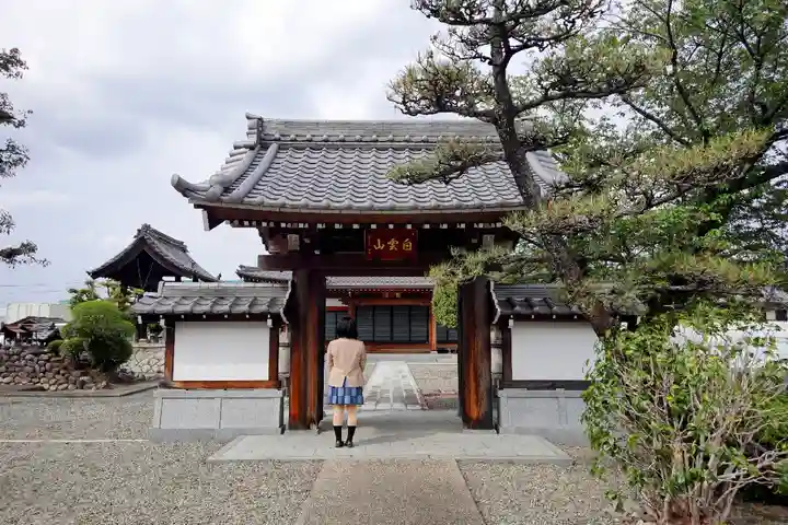 円昌寺の山門・神門