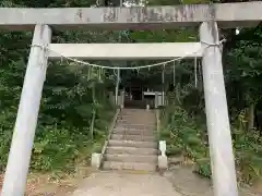 神明社（山新田神明社）の鳥居