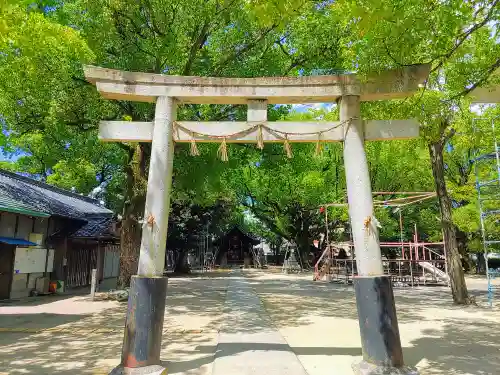 八幡社（篠原八幡社）の鳥居