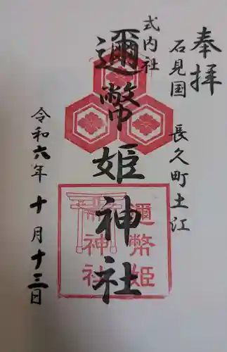 迩幣姫神社(島根県)