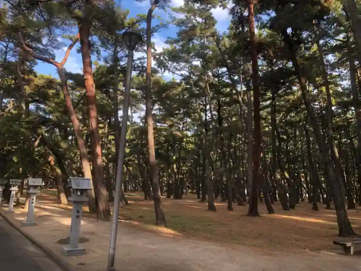 浜宮天神社の周辺