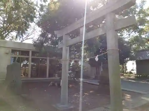 大熊杉山神社の鳥居