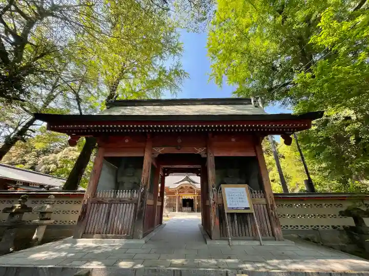 大分八幡宮の山門・神門