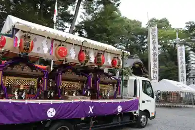 安積國造神社のお祭り
