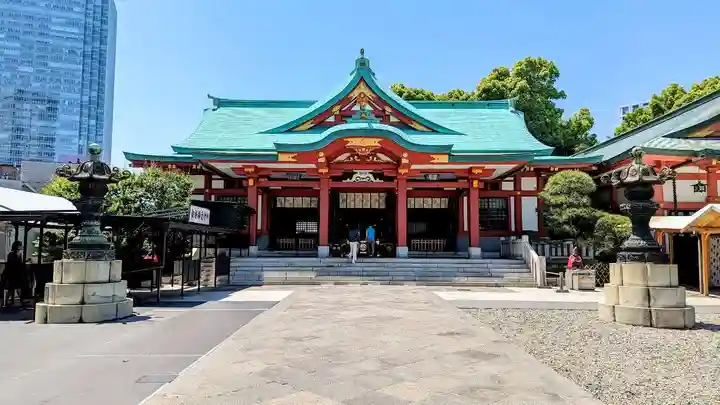 日枝神社の本殿・本堂