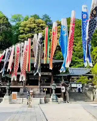 日牟禮八幡宮の本殿・本堂