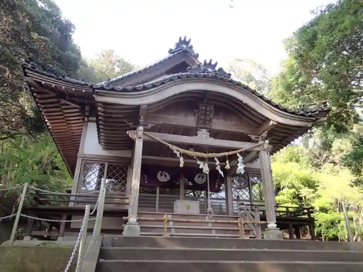 島大国魂御子神社の本殿・本堂