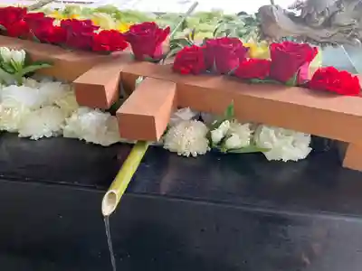 帯廣神社の手水舎