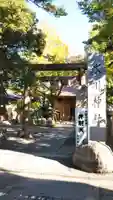 仲町氷川神社の鳥居
