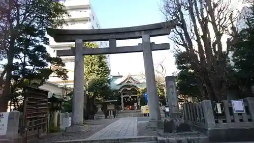 猿江神社の鳥居