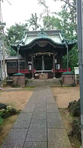 諏訪神社の本殿・本堂