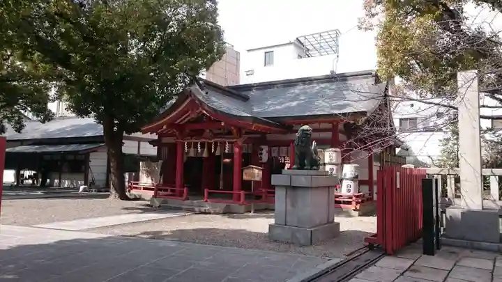 御霊神社の本殿・本堂