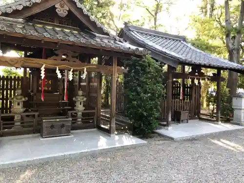 添御縣坐神社の末社・摂社