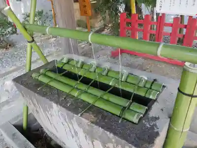 山名八幡宮の手水舎