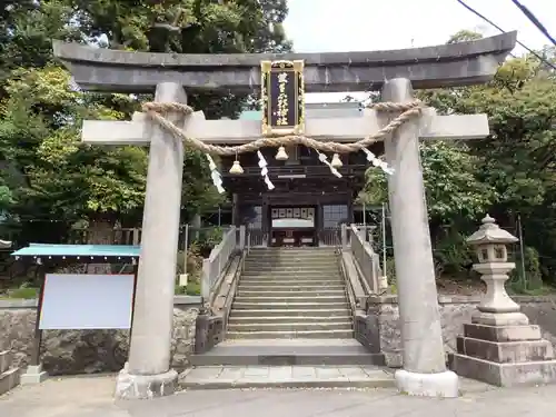 菅生石部神社の鳥居