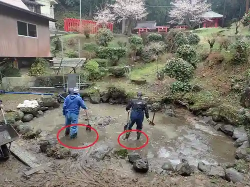 白狐山光星寺の庭園