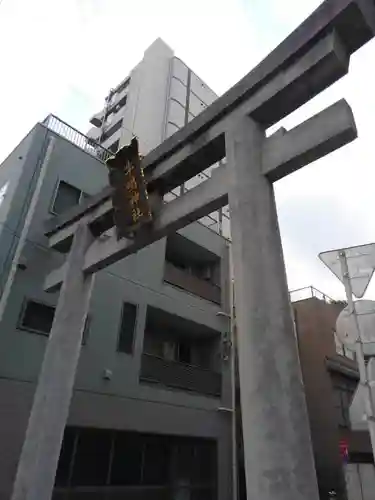 牛嶋神社の鳥居