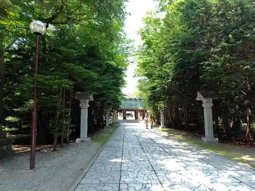 帯廣神社の景色