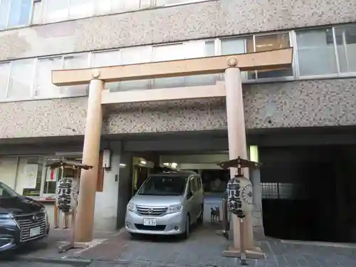 【閉業】小石川大神宮の鳥居