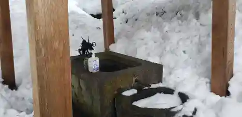 平泉寺白山神社の手水舎