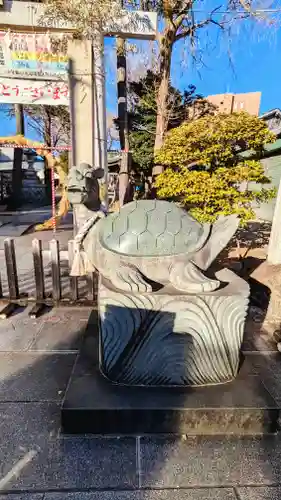 亀有香取神社の狛犬