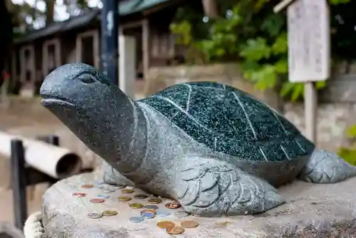 酒列磯前神社の狛犬