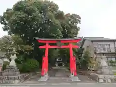 南外山八幡社の鳥居