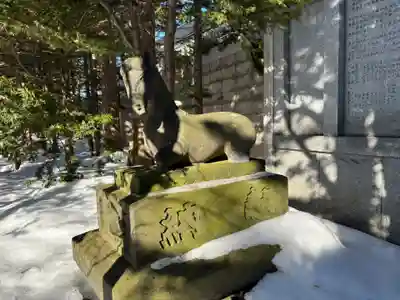 篠路神社の狛犬