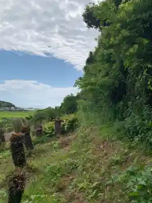 神社(名称不明)の周辺