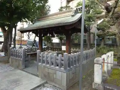 橘樹神社の手水舎