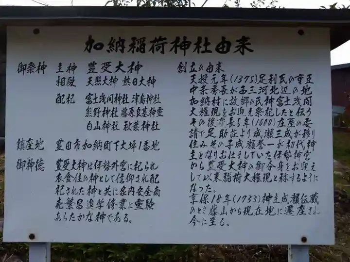 加納稲荷神社(愛知県)